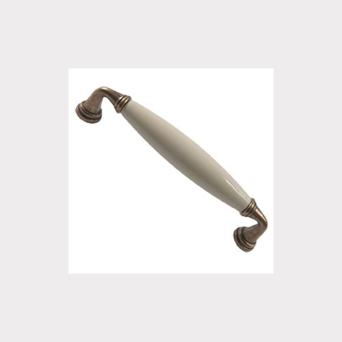 ANSA PORCELLANA CREMA-BRONÇE 