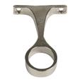 SUPORT BARRA D'ARMARI 19MM CROMAT OBERT.