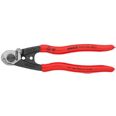 ALICATE CORTACABLE ACERO 190 MM