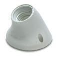 APLIC CURVAT E27 60W. BLANC NEU.