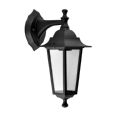 APLIC EXTERIOR DESCEN. NEGRE 60W E27.