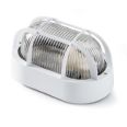 APLIC PARET OVAL A/REIXA BLANC E27 60W.