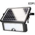 APLIC SOLAR LED NEGRE A/SENSOR 10W. IP65.