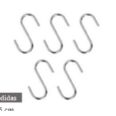 GANXO "S" CROMAT 3.5 CMS. 5 UNITATS.