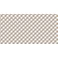 MANTEL BONITA-PTEX ESTAMPAT ROMBE BLANC-MARR&Oacute; 140 CM.