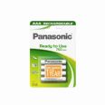 PILA RECARGABLE AAA (HHR-4MVE) PANASONIC, 4 UNITATS.